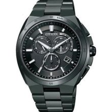 Citizen Attesa At3014-54e Eco-drive Solar Radio Controled Chronograph