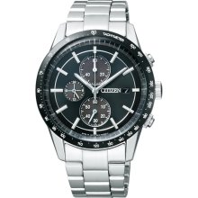 CITIZEN Collection Eco-Drive Metal-face Solar Chronograph CA0454-56E