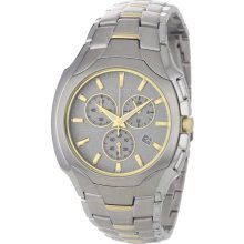 Citizen Eco-Drive Chronograph Two-Tone Mens Watch AT0884-59A