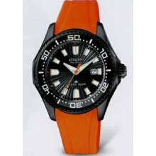 Citizen Eco-drive Orange Promaster Diver Watch (34 Mm Case)