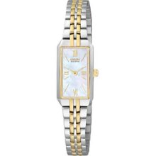 Citizen Ladies Eco Drive Silhouette Ladies' MOP Dial EG2694-59D