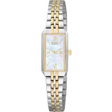 Citizen Ladies Silhouette Dress Watch Polished Two-Tone EG2694-59D