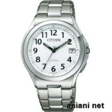 Citizen Lineup Attesa Men's Atd53-2847 Silver X White Watch