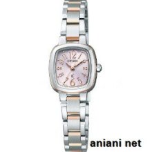 Citizen Lineup Xc Eco-drive Ladies Ex2024-51w Silver X Pink Watch