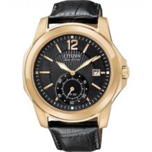 Citizen Mens Calibre Eco-Drive Rose Gold Tone Calibre 8700 Watch