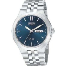 Citizen Men's Eco-Drive Corso Solar Powered Blue Dial Watch - BM8400-50L