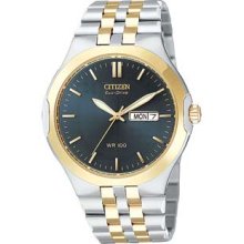 Citizen Mens Eco-Drive Corso Two-Tone Watch