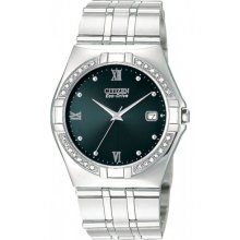 Citizen Mens Elektra Eco-Drive with Diamonds Watch