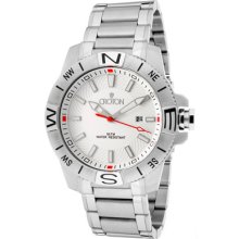 Croton Watches Men's Aquamatic White Dial Stainless Steel Stainless S