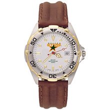 Dallas Stars NHL AllStar Watch with Leather Band - Women's from LogoArt