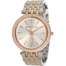 Darci Tri Tone Glitz Watch