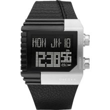 Diesel DZ7184 Men's Digital Black Ion-Plated Stainless Steel Watch