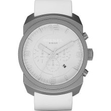 Diesel White Silicone Mens Watch DZ1450