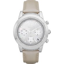 DKNY Leather Chronograph Ladies Watch NY8585