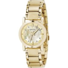 DKNY Women's Goldtone Stainless Steel Watch