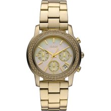 DKNY Women's NY8353 Gold Stainless-Steel Quartz Watch with Mother-Of-Pearl Dial