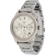 DKNY Women's NY8519 Silver Stainless-Steel Quartz Watch with Mother-Of-Pearl Dial