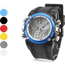 Double Movement Multi-function Sport With Watch Calendar