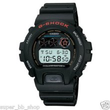 Dw-6900-1v Black Digital Resin Band Genuine Casio Watch G-shock Full Packy