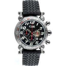 Equipe E106 Balljoint Quartz Chronograph Watch with 24-hr Mode