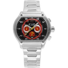 Equipe E709 Dash Quartz Chronograph Watch with 24-hr Sub-dial