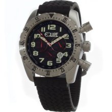 Equipe Headlight Men's Watch with Black Band and Dial