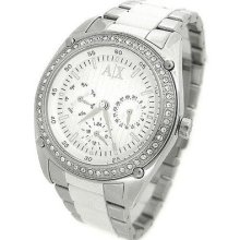 Exchange Bracelet Silver-tone Dial Women's Watch Ax5033 [watch]