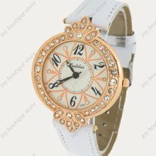 Fashion Cool Apollo Rhinetsone Crystal Dial Horoscope Quartz Wrist Watch