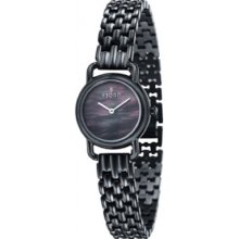 FJ-6010-33 Fjord Ladies JETTE Black 2 Hand Watch