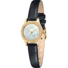 FJ-6011-04 Fjord Ladies MARINA Gold 2 Hand Watch