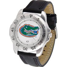 Florida Gators Men's Gameday Watch With Leather Band