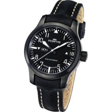 Fortis Men's 655.18.91 L.01 B-42 Flieger Big Date PVD Black Autom ...