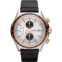 Fossil Dylan Leather Chronograph Mens Watch CH2818