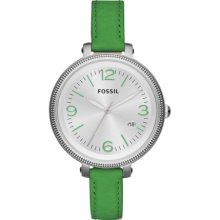 FOSSIL FOSSIL Heather Three Hand Leather Watch - Green