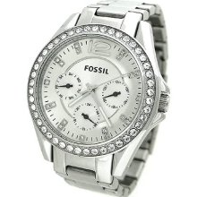 Fossil Riley Stainless Steel Bracelet Women's Watch - ES3202