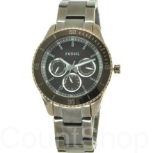 Fossil Stella Brown Ion Chronograph Women's Watch ES3021