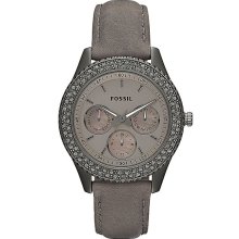 Fossil Stella Watch In Smoke IP Grey