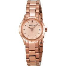 Fossil Women's Archival ES3167 Rose-Gold Stainless-Steel Quartz Watch