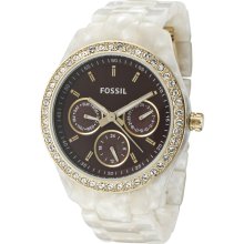 Fossil Women's Stella Brown Dial Watch ES2794