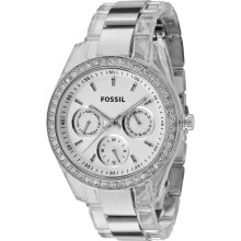 Fossil Women's White Dial Watch ES2821