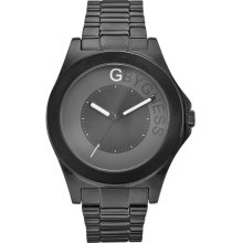 G by GUESS Black Out Watch With White Accents