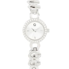 G by GUESS Silver-Tone Bracelet Watch