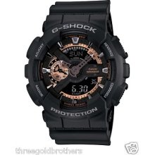 G-shock Classic Rose Gold Digital Watch Ga110rg-1acr