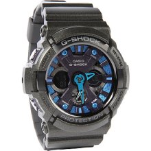 G-SHOCK The GA 200 Watch in Black & Teal