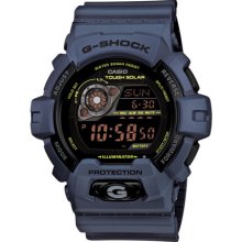 G-Shock 'X-Large - Solar' Digital Watch, 52mm Navy