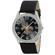 Gametime New Orleans Saints Women's Glitz Watch