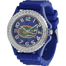 Geneva Platinum Women's Rhinestone University of Florida Watch