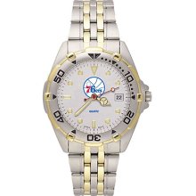 Gents NBA Philadelphia 76Ers Watch In Stainless Steel