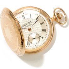Gevril Men's 1762 Collection Swiss Made Mechanical Gold-tone Pocket Watch