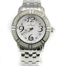 Giorgio Milano 739slsl White Dial Stainless Steel Women's Watch